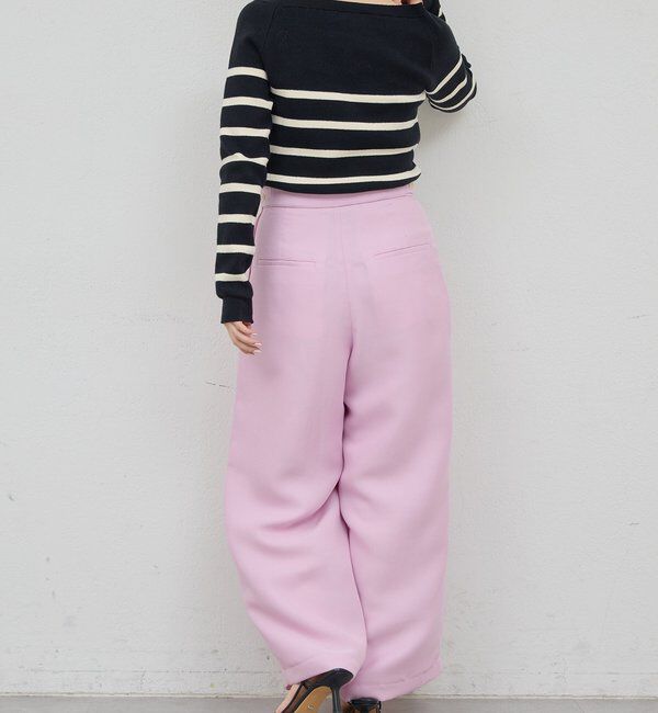  「【HERITANOVUM】タックマリンパンツ」|チノ|