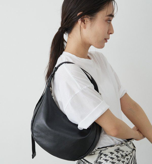  「ソフトレザーラウンドショルダーバッグ」|ショルダー・メッセンジャー|
