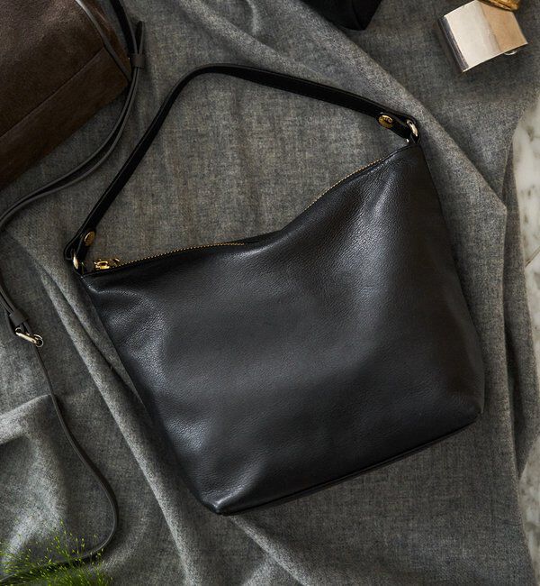  「ソフトレザーシンプルショルダーバッグ 」|ショルダー・メッセンジャー|