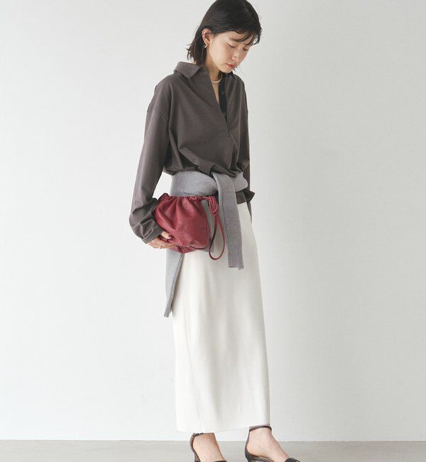  「レザー巾着4WAYショルダーバッグ」|ショルダー・メッセンジャー|