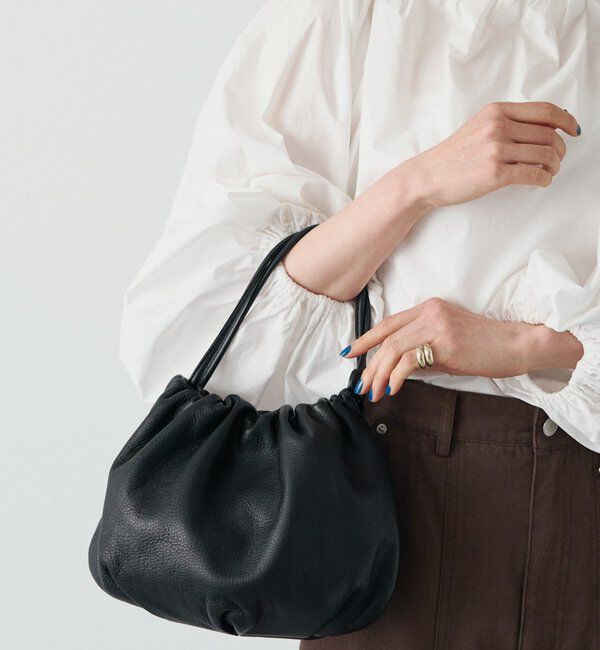  「レザー巾着4WAYショルダーバッグ」|ショルダー・メッセンジャー|