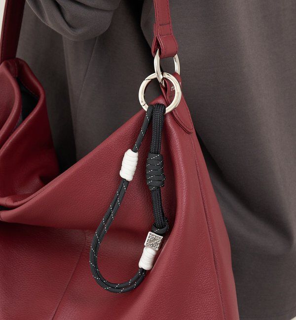  「レザーコードバッグチャーム」|チャーム・キーホルダー|