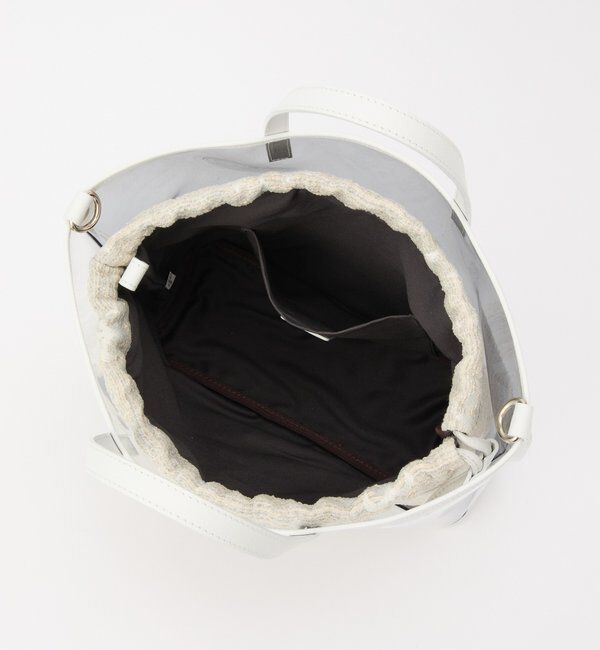  「【再値下げ】《PEANUTS&times;russetコラボ》クリアトート&times;巾着セットバッグ」|トートバッグ|