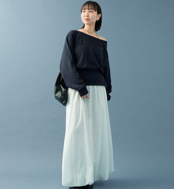  「オフショルスウェット」|Tシャツ・カットソー|