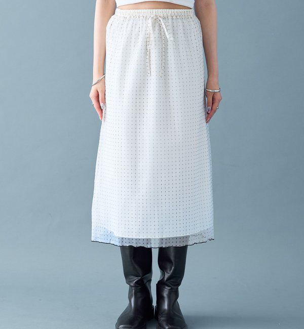  「ドットチュール スカート」|スカート|