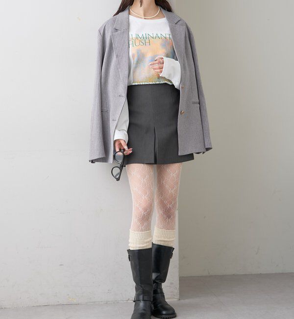  「スリットミニスカパン」|スカート|