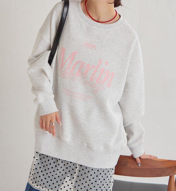  「裏起毛ロゴスウェット」|パーカー|