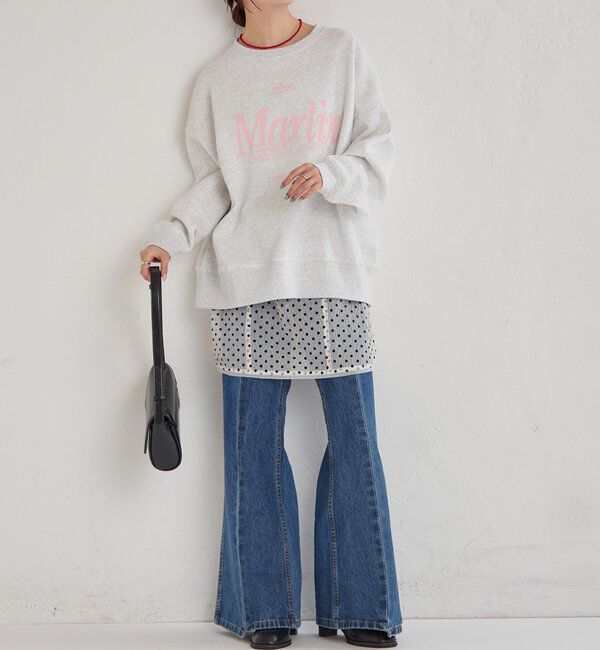  「裏起毛ロゴスウェット」|パーカー|