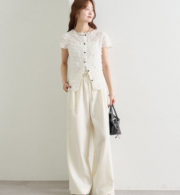  「ラインストーンWベルトパンツ」|チノ|