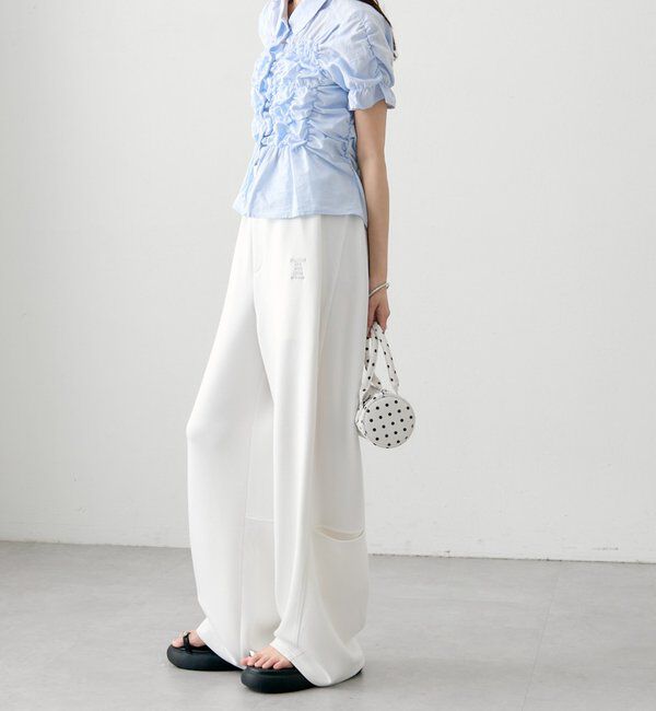  「タックカーブスウェットパンツ」|チノ|