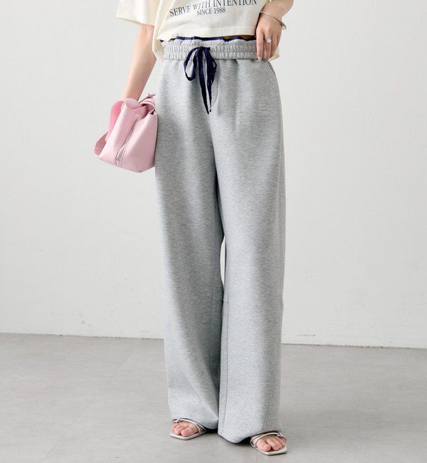  「タックカーブスウェットパンツ」|チノ|