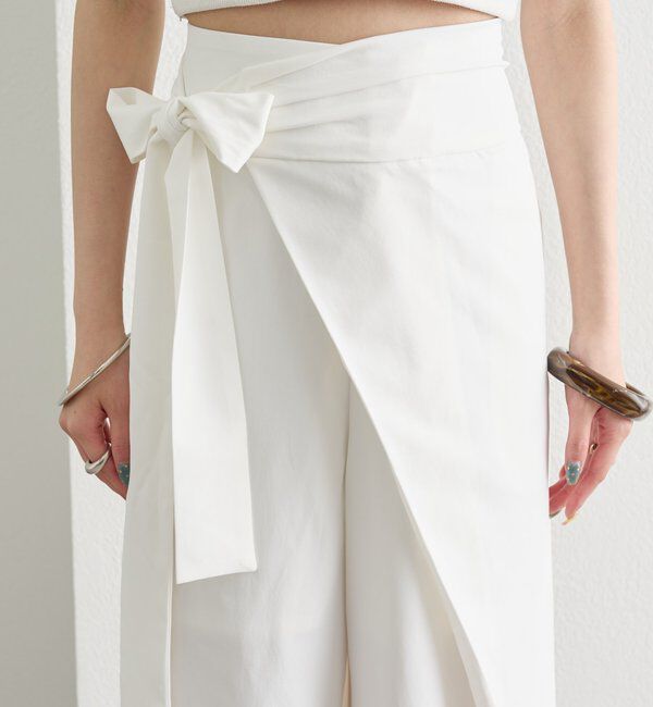  「ラップリボンパンツ」|チノ|