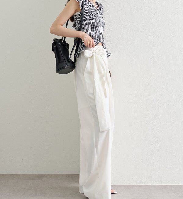  「ラップリボンパンツ」|チノ|