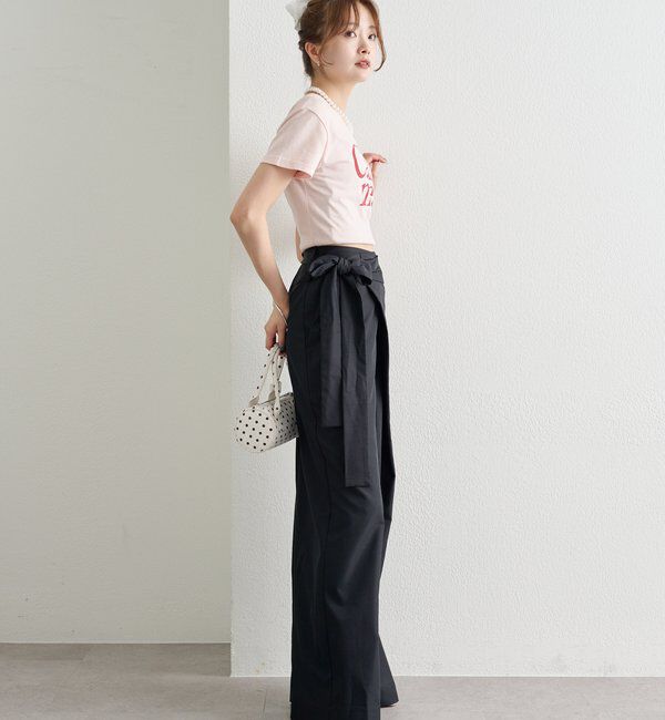  「ラップリボンパンツ」|チノ|