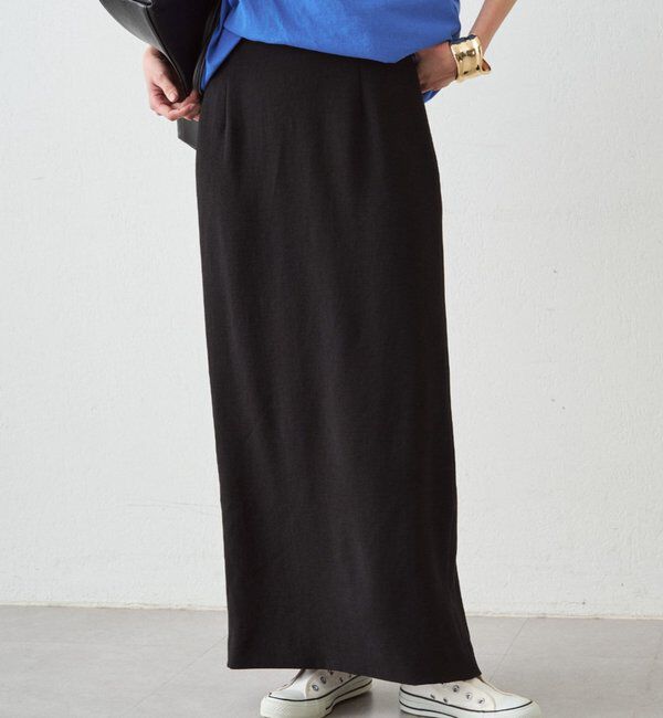  「ダブルジョーゼットタイトスカート」|スカート|