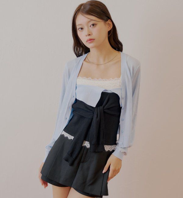  「シアーカーディガン+ねじりシャツドッキングベアセット」|カーディガン|