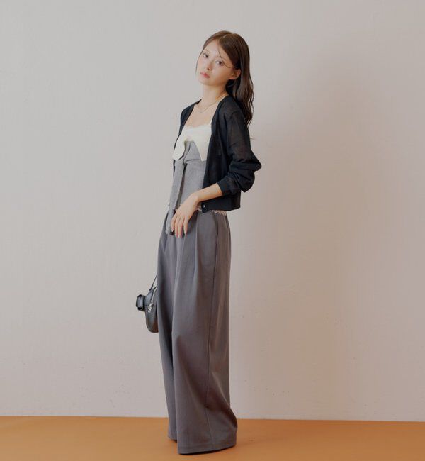  「シアーカーディガン+ねじりシャツドッキングベアセット」|カーディガン|