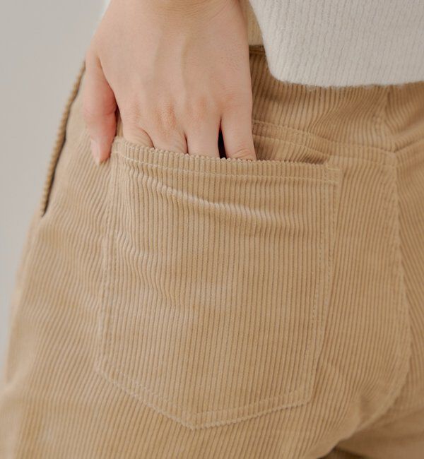  「コーデュロイショートパンツ」|チノ|