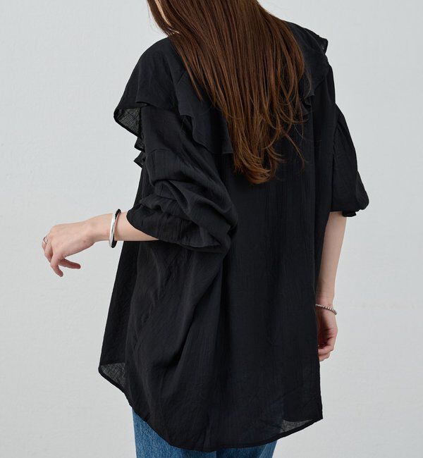  「フリルカラーブラウス」|シャツ・ブラウス|