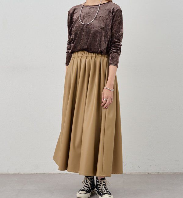  「シアーベロアトップス」|Tシャツ・カットソー|