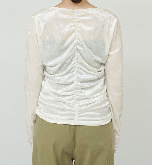  「シアーベロアカーディガン」|Tシャツ・カットソー|