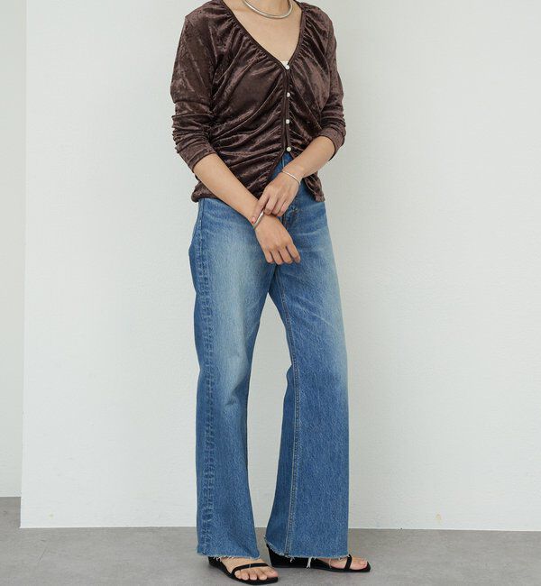  「シアーベロアカーディガン」|Tシャツ・カットソー|