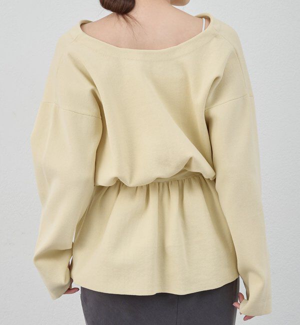  「3WAYペプラムカーディガン」|カーディガン|