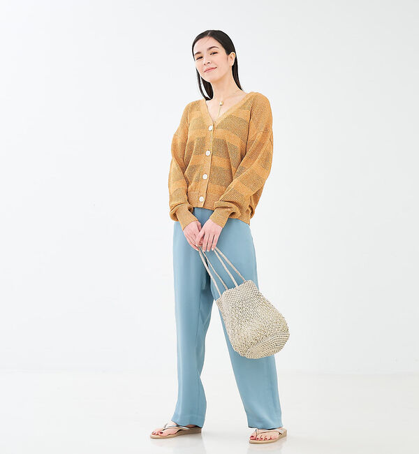 collex「【手洗い可能】【新色】リラックスサテンパンツ2」|その他|