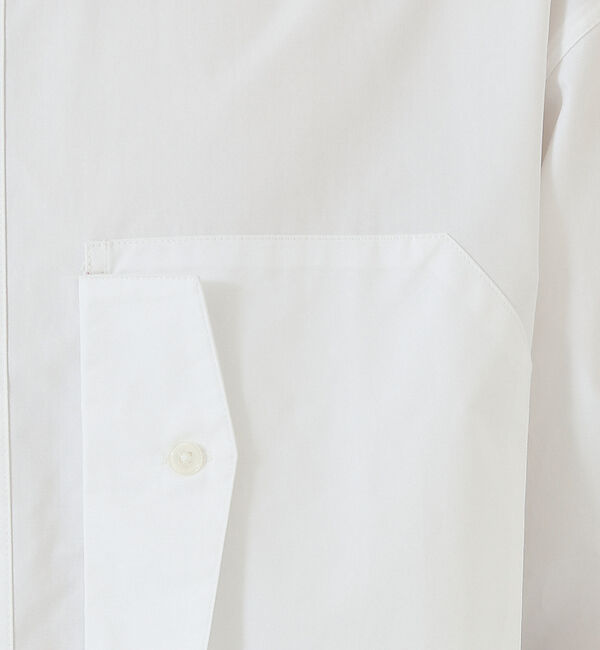 ABAHOUSE「【タクティカルポケット】タイプライター バンドカラーシャツ」|シャツ・ブラウス|