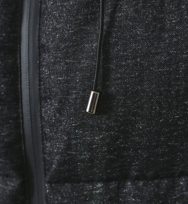 ABAHOUSE「【撥水】700FP ウールライク ダウンジャケット/フードブルゾン」|ダウン|