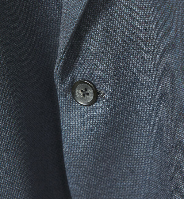 ABAHOUSE「【セットアップ対応/FLEX JACKET】T/R ポンチ ニードルパンチ ジャ」|テーラードジャケット|