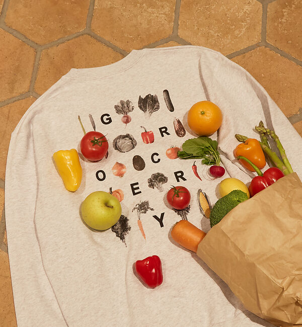 ABAHOUSE「【PORTLAND-GROCERY】バックプリント クルーネックスウェット /」|スウェット・ジャージ|