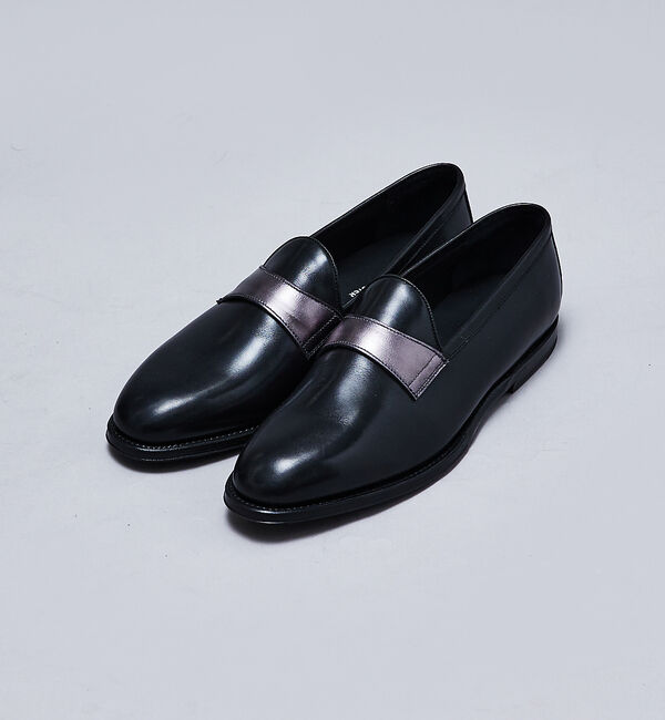 alfredoBANNISTER「【グッドイヤーウェルト製法】エレガント サドル オペラ シューズ/ローファー」|ローファー|