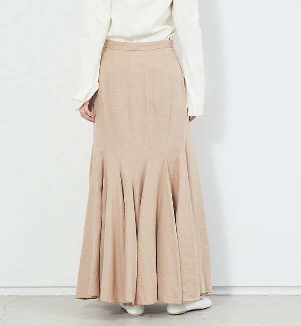 Rouge vif「リネン製品染スカート」|スカート|