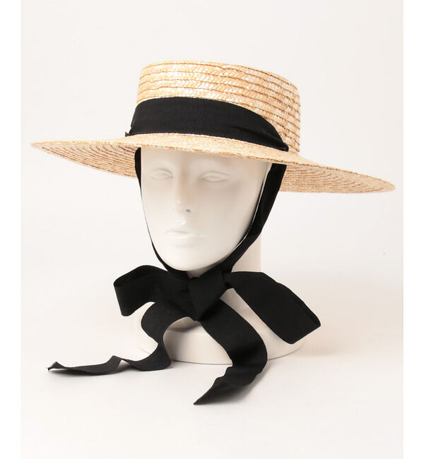 Rouge vif「【Benelli Montacone/ベネリモンタコーネ】テープハット」|その他|ライトベージュ