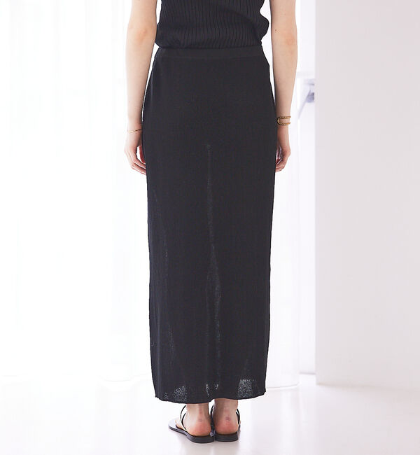 Rouge vif「【セットアップ対応】ストレートニットスカート」|スカート|