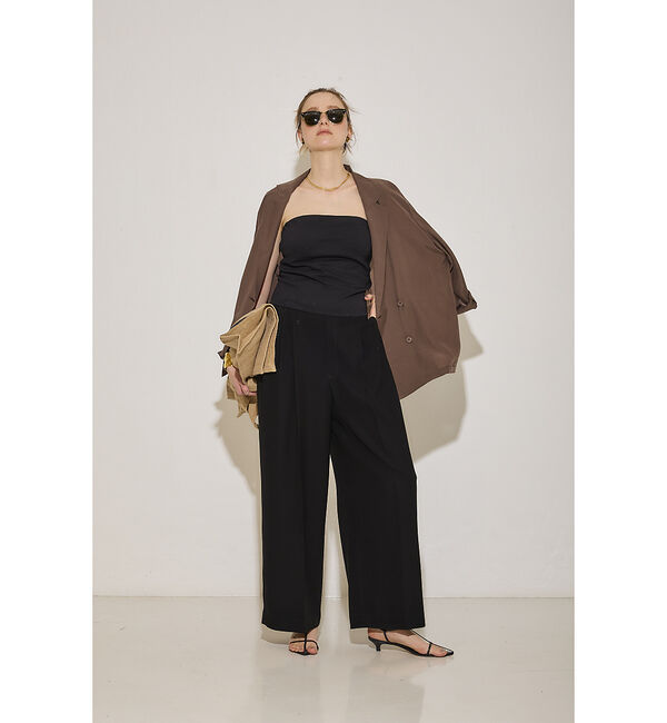 Rouge vif「パット付きベアトップサロペット」|オールインワン|