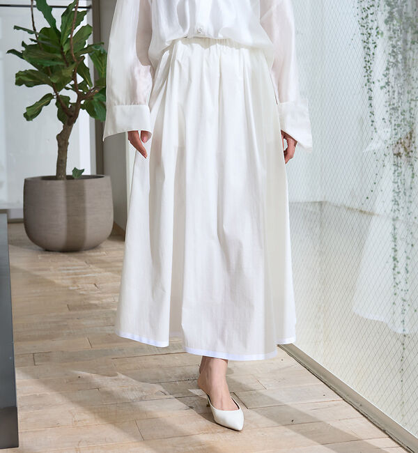 Rouge vif「イージーウエストギャザースカート」|スカート|