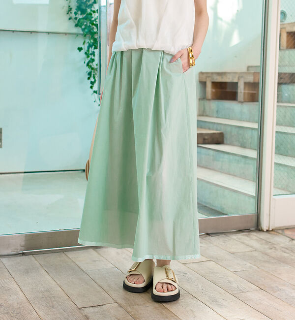 Rouge vif「イージーウエストギャザースカート」|スカート|