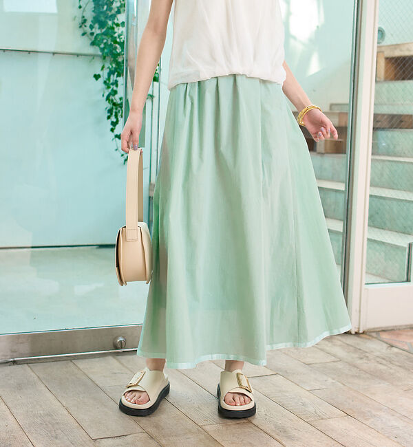 Rouge vif「イージーウエストギャザースカート」|スカート|