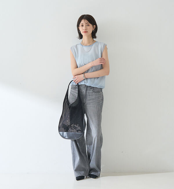 Rouge vif「レイヤードニットプルオーバーTシャツ」|ニット・セーター|