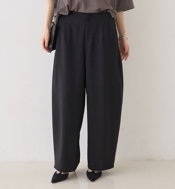 Rouge vif「【セットアップ対応】脇シームレスワイドカーブパンツ」|その他|