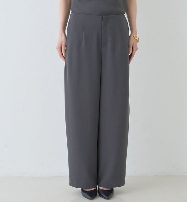 Rouge vif「【セットアップ対応】脇シームレスワイドカーブパンツ」|その他|