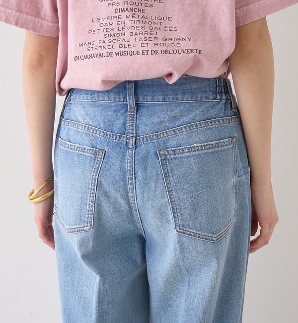 Rouge vif「【RED CARD/レッドカード】Relaxy Slogan リラクシー スロー」|デニム|