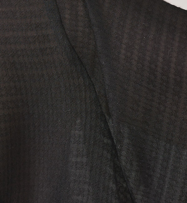 qualite「エアリージャガードブラウス」|シャツ・ブラウス|