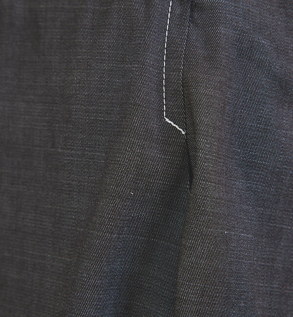 qualite「【セットップ対応】リヨセルデニムベアトップ」|Tシャツ・カットソー|