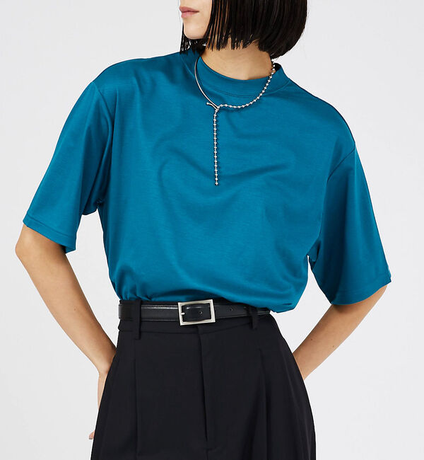 qualite「クールタックTシャツ」|Tシャツ・カットソー|エメラルドグリーン