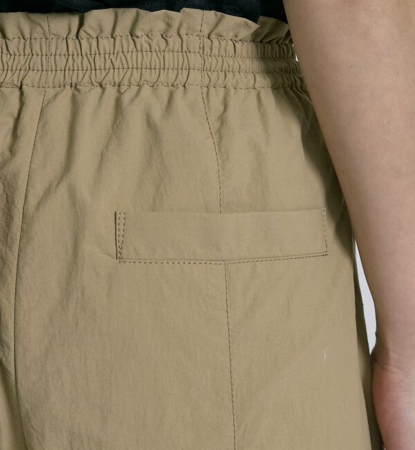 qualite「【接触冷感・透湿・撥水・UVカット】ナイロンタスランパラシュートパンツ/セットア」|その他|