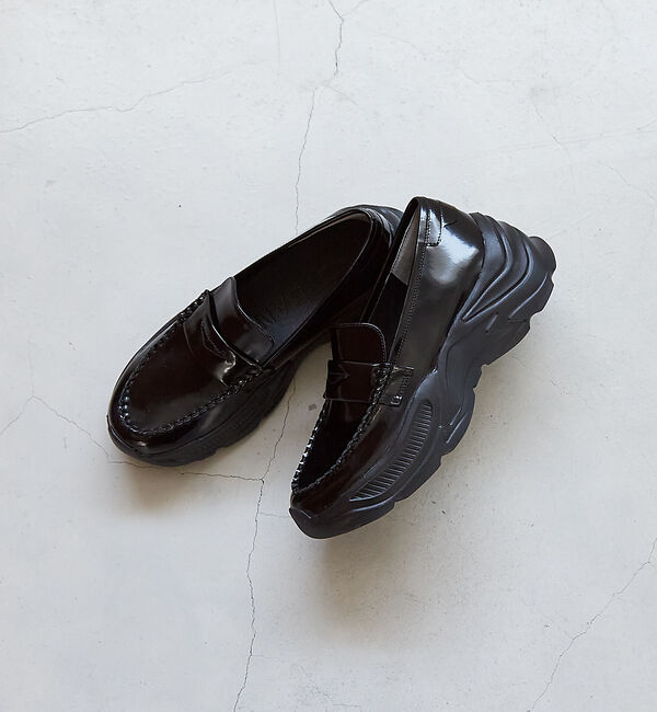 AU BANNISTER「ローファーモチーフスニーカー」|ローファー|