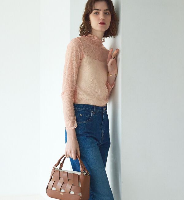 LOWELL things「Latti/レザー2WAYミニショルダーバッグ」|かごバッグ|